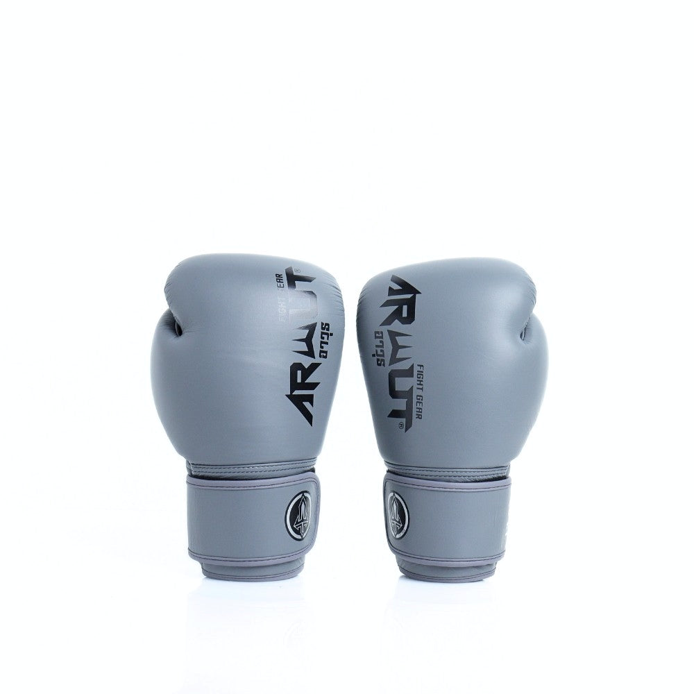 ARWUT [BG5] ''THE ASCENT'' MUAY THAI BOXING GLOVES IRON GREY