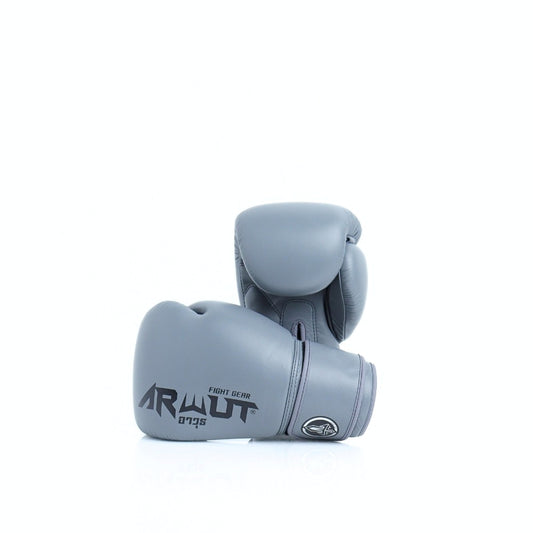 ARWUT [BG5] ''THE ASCENT'' MUAY THAI BOXING GLOVES IRON GREY