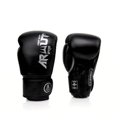 ARWUT [BG5] ''THE ASCENT'' MUAY THAI BOXING GLOVES JET BLACK