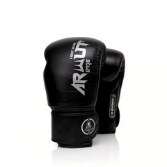ARWUT [BG5] ''THE ASCENT'' MUAY THAI BOXING GLOVES JET BLACK