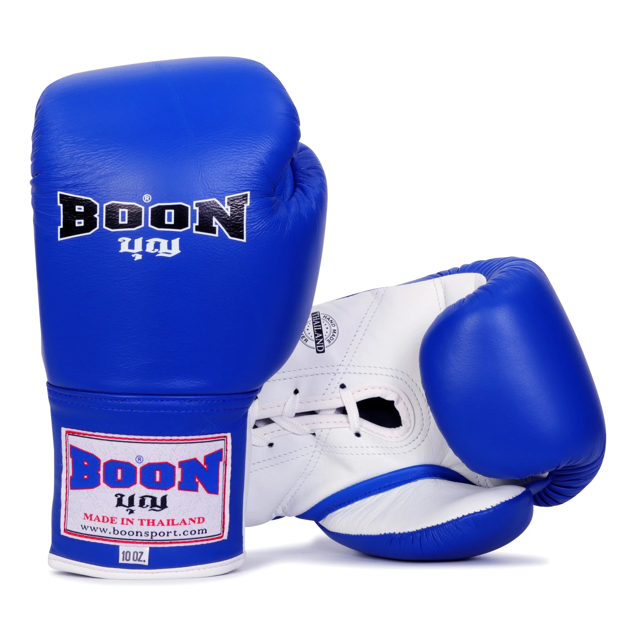 BOON BGLBL BOXING GLOVES LACE- UP Blue/White
