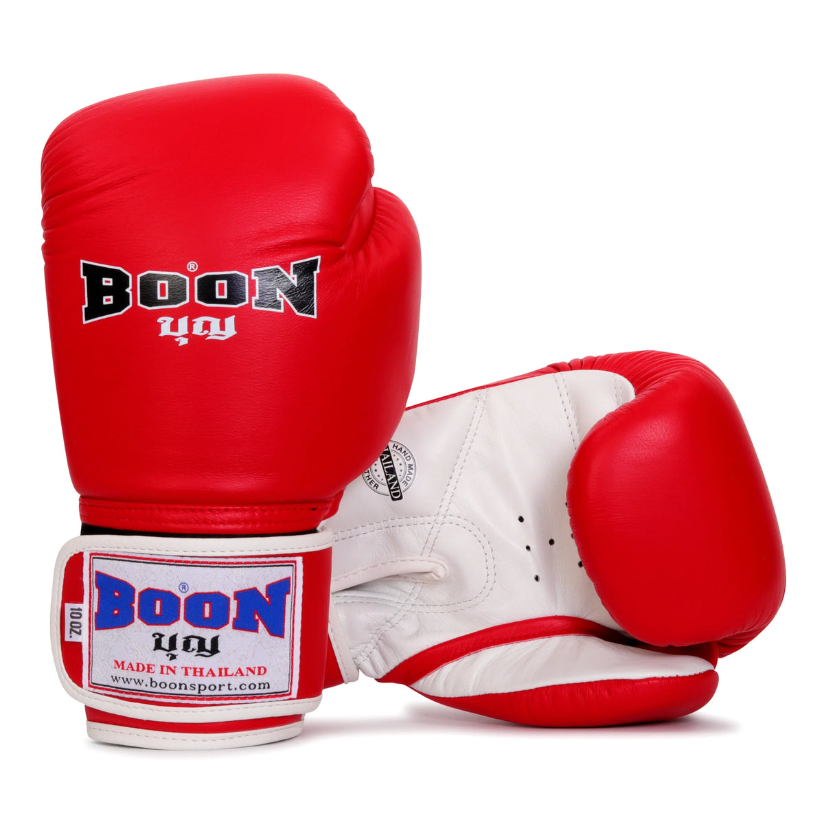 BOON BGLR BOXING GLOVES LACE- UP Red/White
