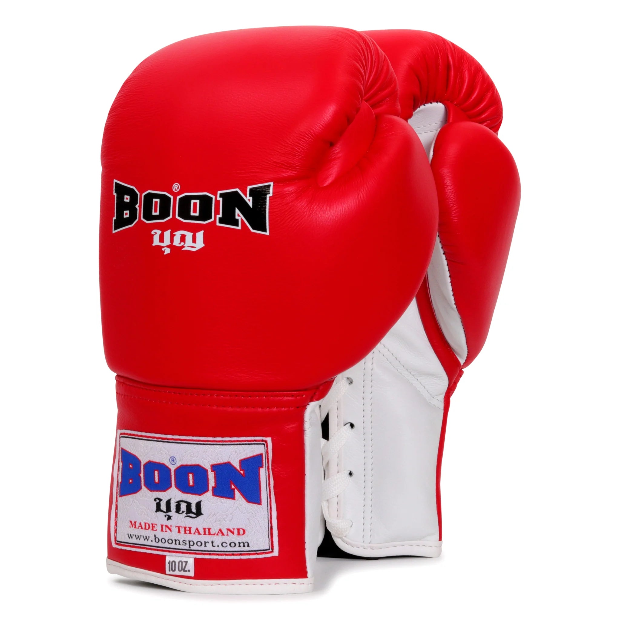 BOON BGLR BOXING GLOVES LACE- UP Red/White