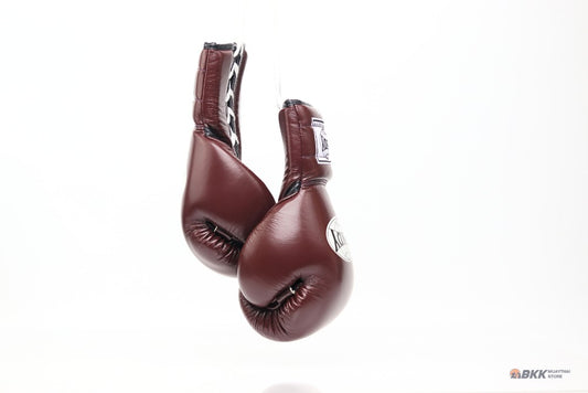 Windy [BGL] Lace Up Boxing Gloves Maroon