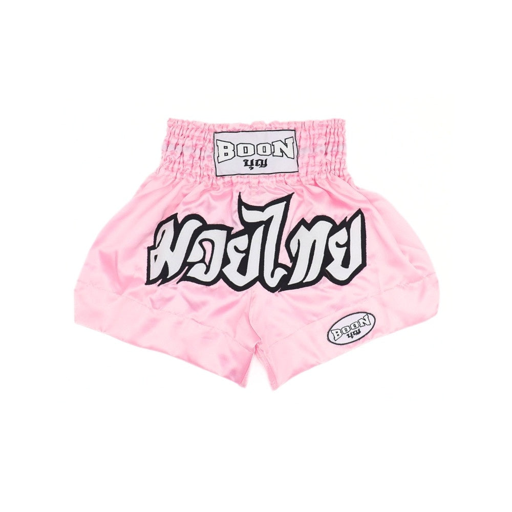 Boon [MT02] "Pink" Classic Muay Thai Shorts
