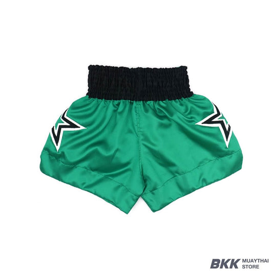 Boon [MT13] ''GREEN STARS'' Muay Thai Shorts