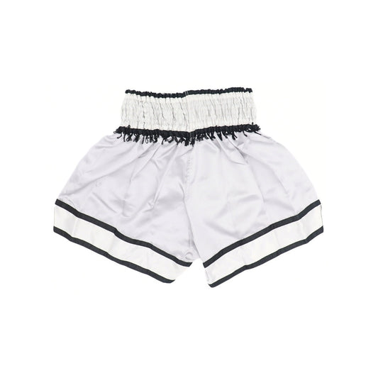 Boon [MT20] "Grey/White" Muay Thai Shorts