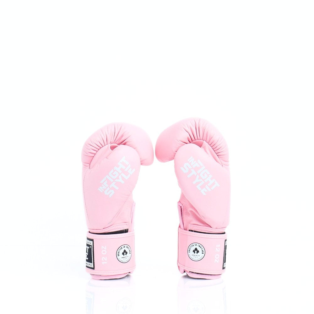 inFIGHTSTYLE Classic Muay Thai Boxing Gloves Pink