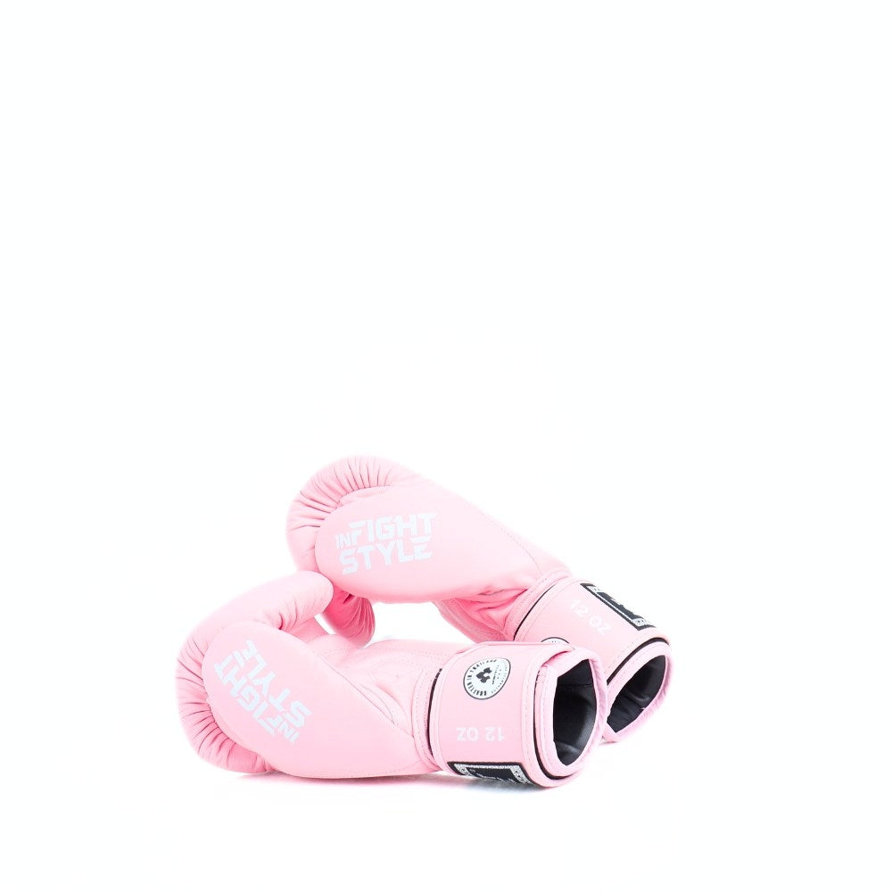 inFIGHTSTYLE Classic Muay Thai Boxing Gloves Pink