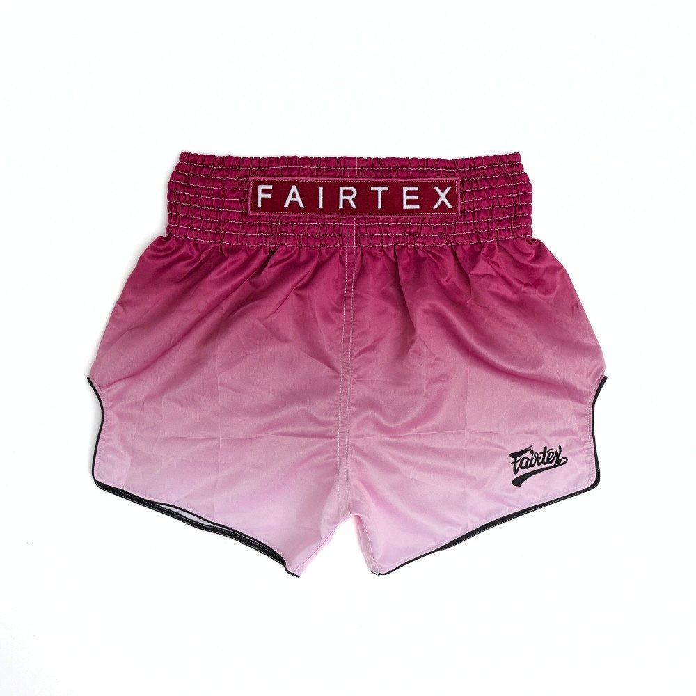 Fairtex [BS1904] FADE Maroon Muay Thai Boxing Shorts