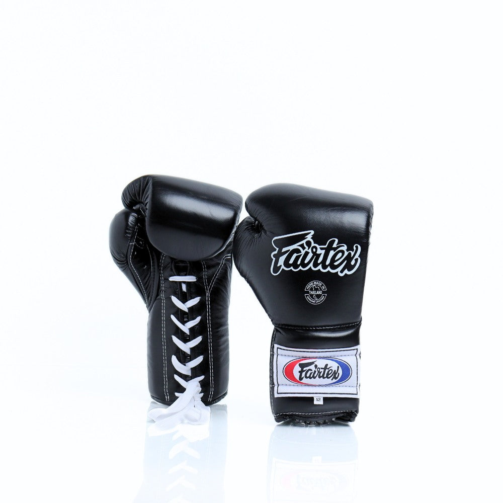 Fairtex [BGL7] Lace Up Pro Training Gloves Mexican Style