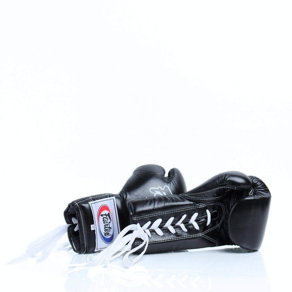 Fairtex [BGL7] Lace Up Pro Training Gloves Mexican Style