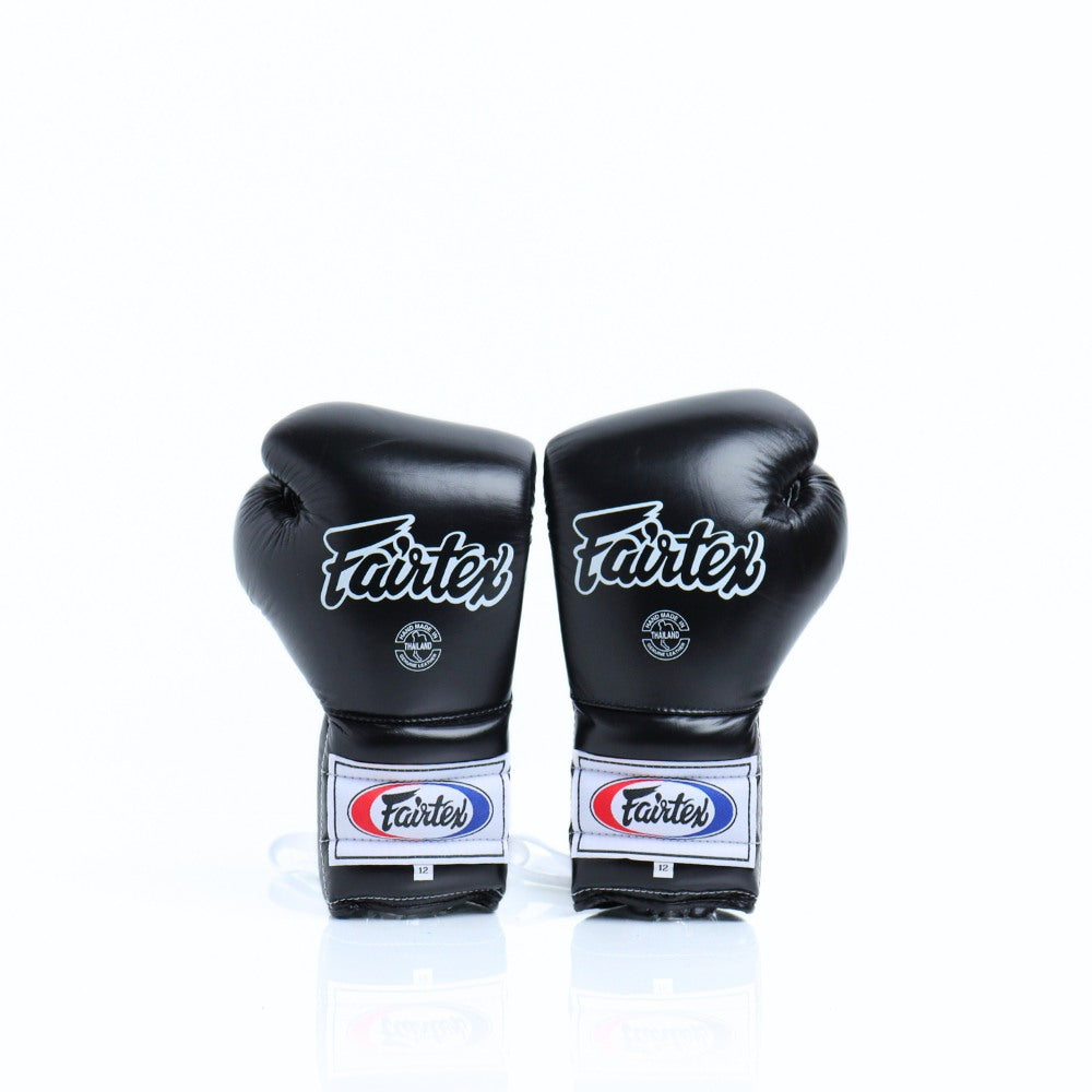 Fairtex [BGL7] Lace Up Pro Training Gloves Mexican Style