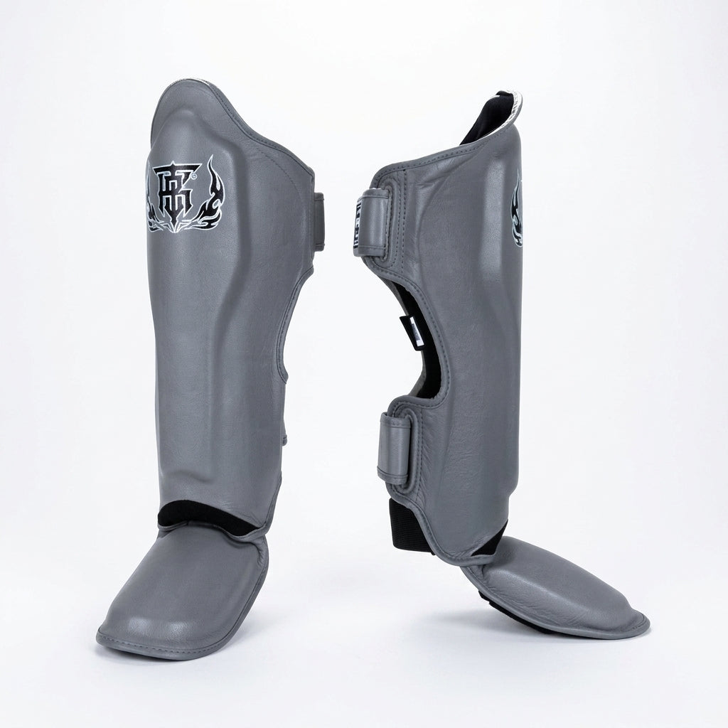 Top King [TKSGP-GL] Shin Guards “Pro” Genuine Leather