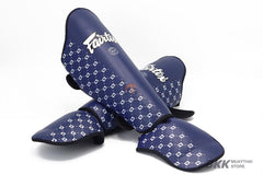 Fairtex [SP5] Shin Guards Competition Blue