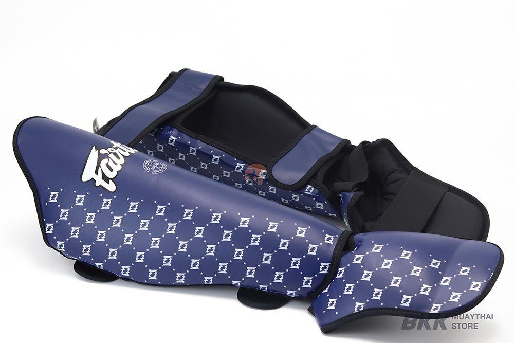 Fairtex [SP5] Competition Shin Guards Blue