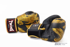 Twins Special [FBGV-49] Dragon Gloves Black/Gold