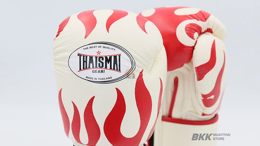 THAISMAI Muay Thai Boxing Gloves Flame