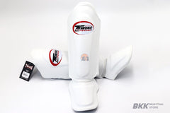Twins Special [SGL-10] Shin Guards - White