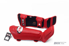 Twins Special [SGL-10] Shin Guards Front-Back Red