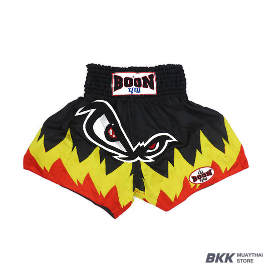 Boon NO FEAR FLAMES MT18 muay thai shorts