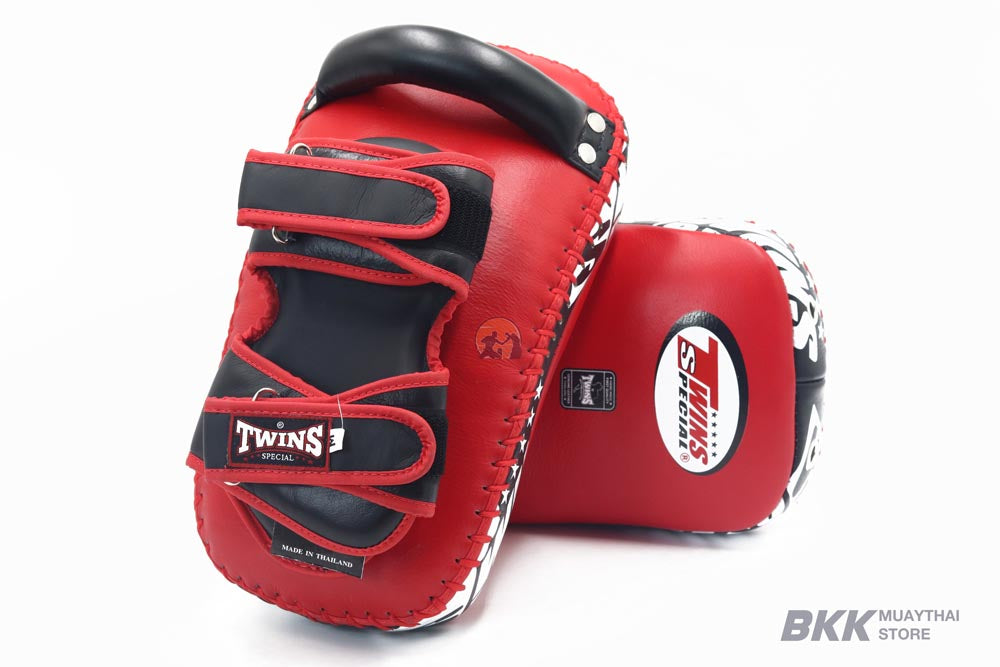 Twins Deluxe Kicking Pads Twins Special [KPL-12] Kicking Pads Red-Black