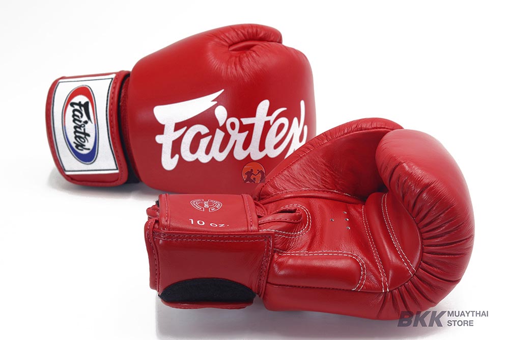 Fairtex [BGV19] DELUXE TIGHT-FIT Gloves Red
