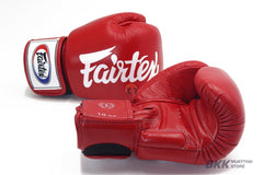 Fairtex [BGV19] DELUXE TIGHT-FIT Gloves Red