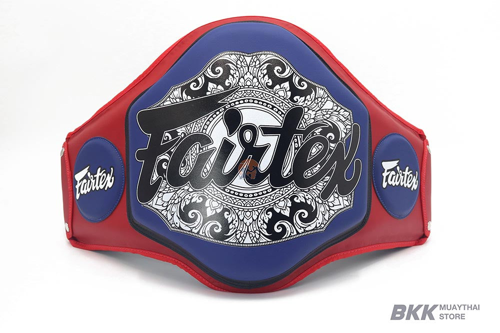 Fairtex [BPV3] Belly Pad Red/Blue