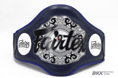 Fairtex [BPV2] Lightweight Leather Belly Pad Blue