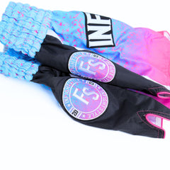 INFIGHTSTYLE Muay Thai Shorts IVY Ombré Splatter “Bubblegum”