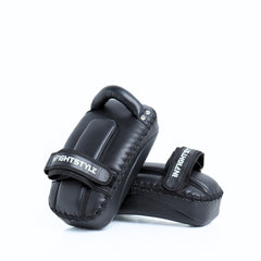 InFightStyle Kick Pads Single Straps Black