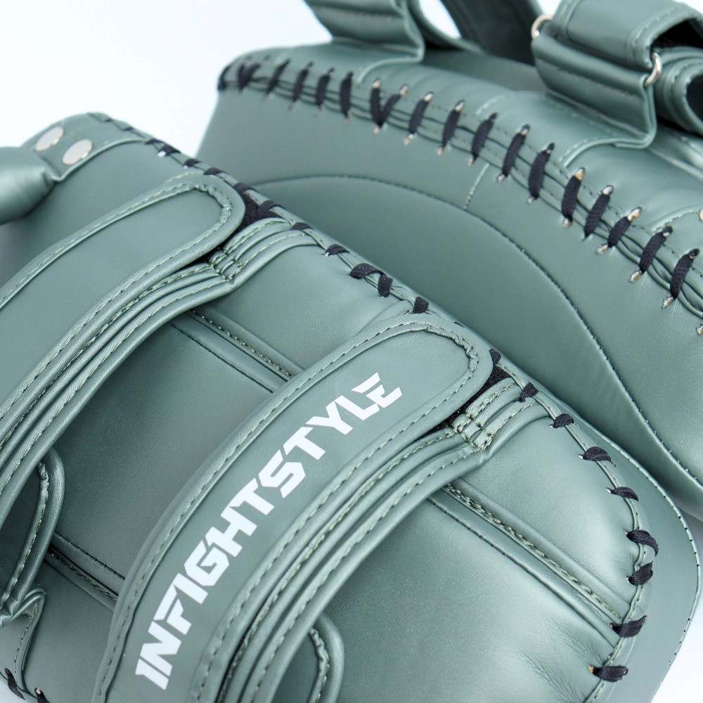 INFIGHTSTYLE Double Straps Kick Pads