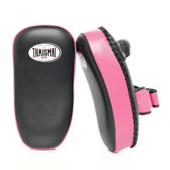 ThaiSmai Muay Thai Kick Pads Black PINK KP-143