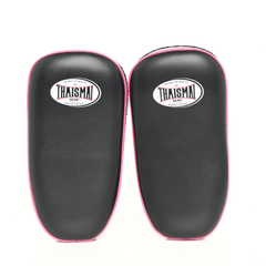 ThaiSmai Muay Thai Kick Pads Black PINK KP-143