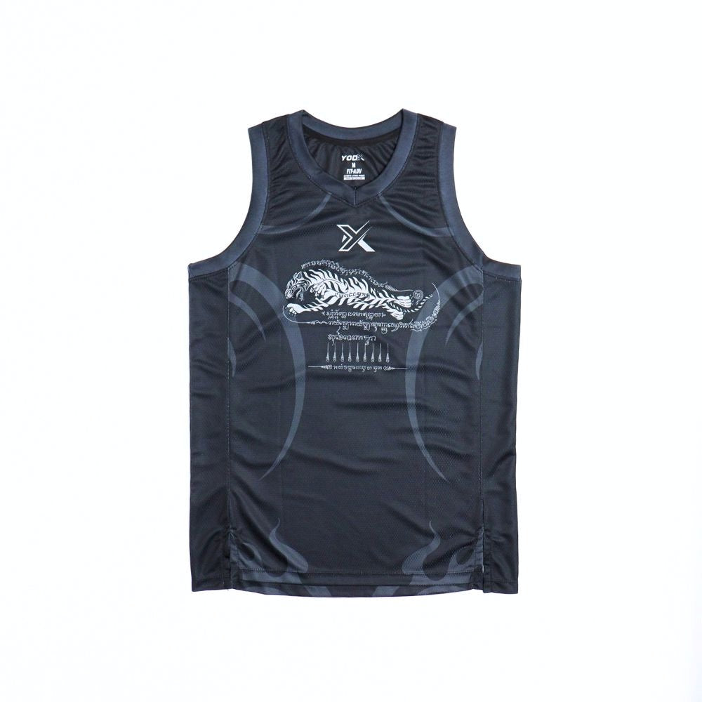 YOD-X Muay Thai Sak Yant Tiger Sleeveless Training Tank