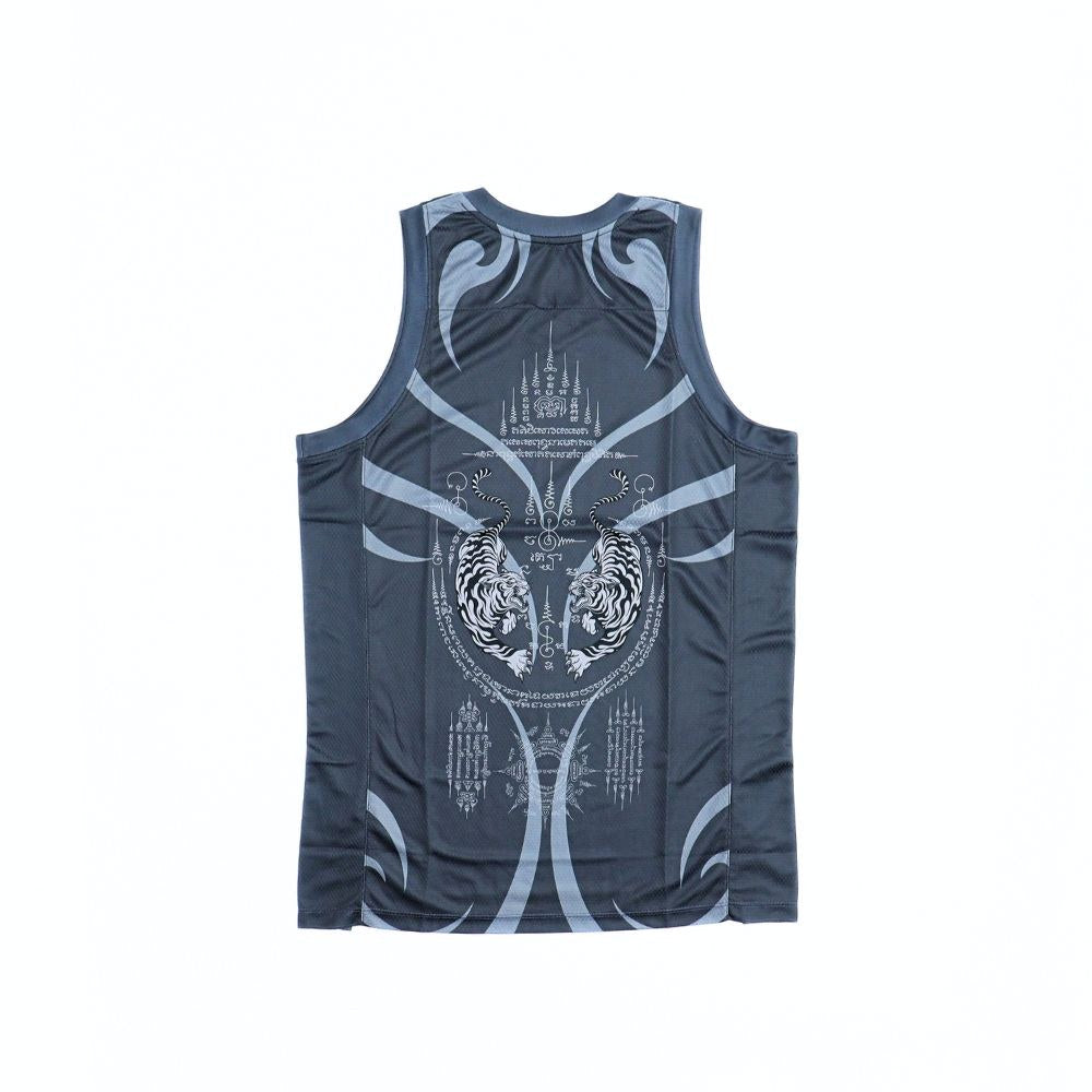 YOD-X Muay Thai Sak Yant Tiger Sleeveless Training Tank