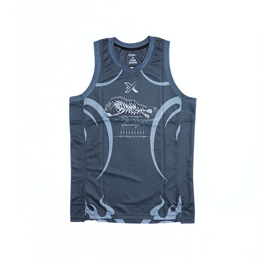 YOD-X Muay Thai Sak Yant Tiger Sleeveless Training Tank