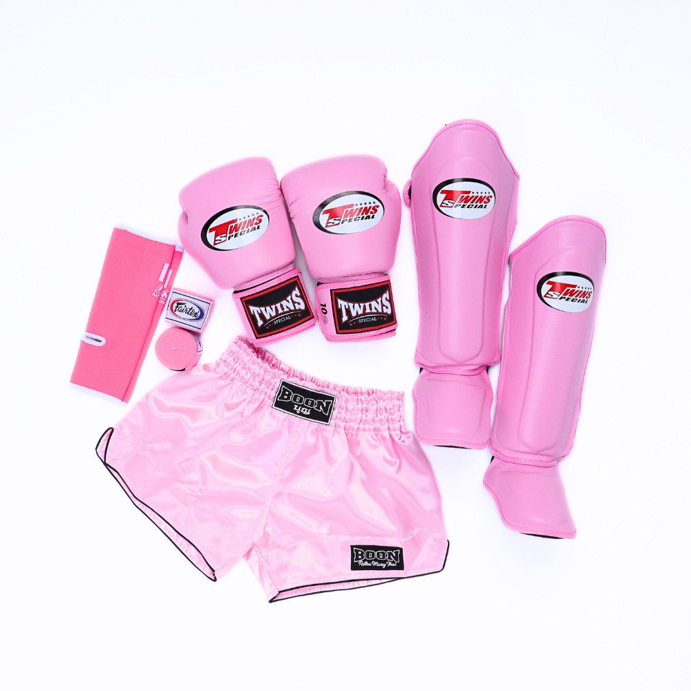 Pink Muay Thai Full Set Bundle