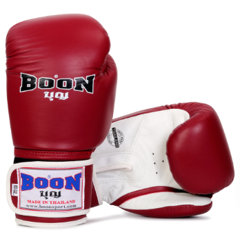 BOON BGVBU Classic Velcro Glove Burgundy/White