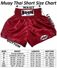 Boon [MT16] "PINK STRIPS" Muay Thai Shorts