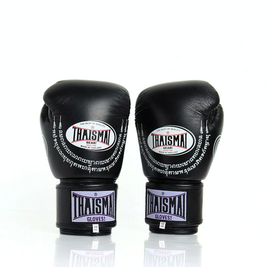 THAISMAI "YANT" Muay Thai Boxing Gloves Black