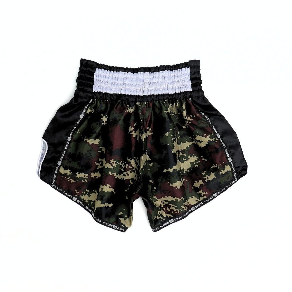 THAISMAI "Camo Green" Muay Thai Shorts