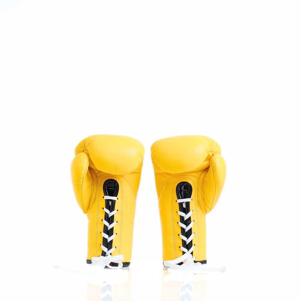 ThaiSmai [BG121] Lace Up Gloves Yellow