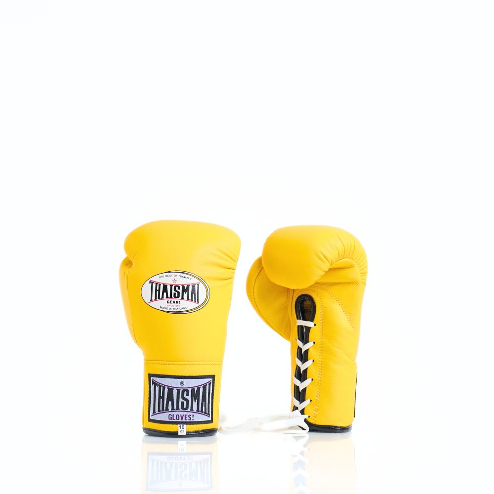 ThaiSmai [BG121] Lace Up Gloves Yellow
