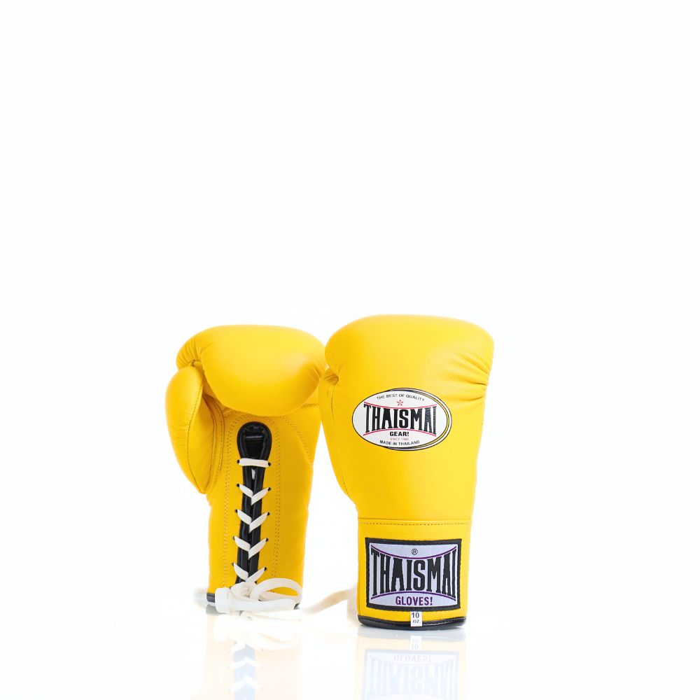 ThaiSmai [BG121] Lace Up Gloves Yellow