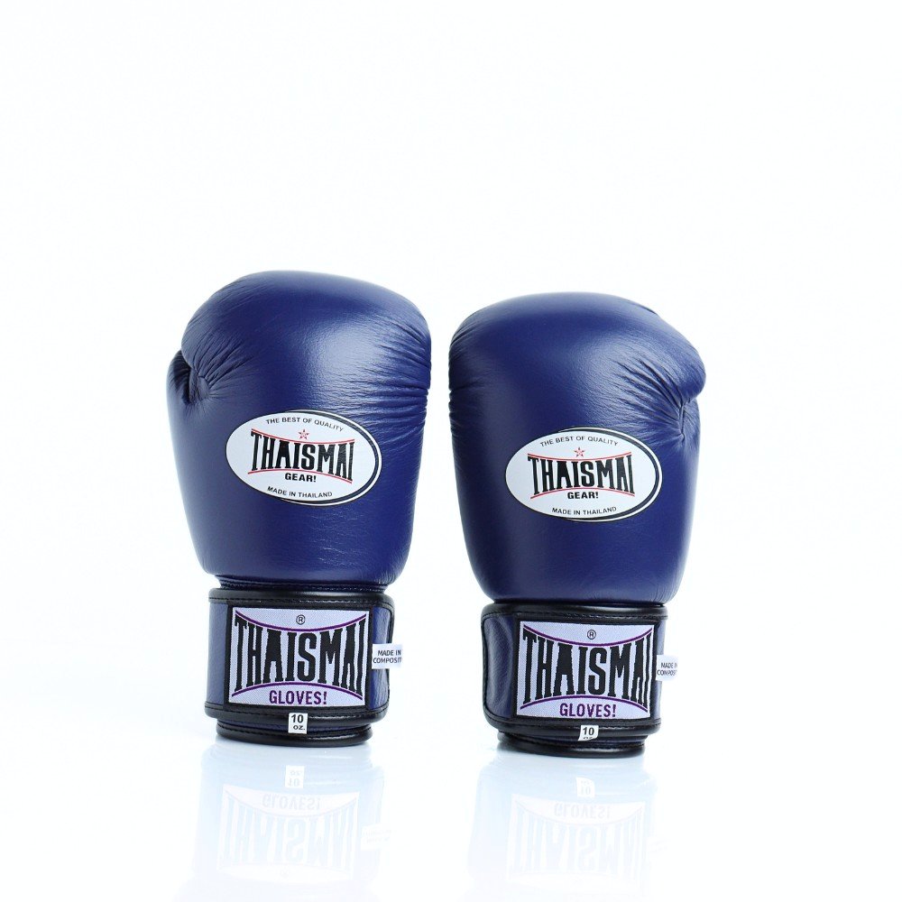 THAISMAI [BG124] Muay Thai Boxing Gloves Blue