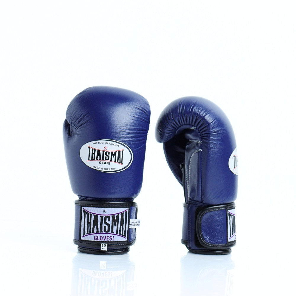 THAISMAI [BG124] Muay Thai Boxing Gloves Blue