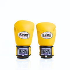 THAISMAI [BG124] Muay Thai Boxing Gloves Yellow