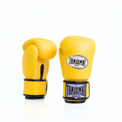 THAISMAI [BG124] Muay Thai Boxing Gloves Yellow